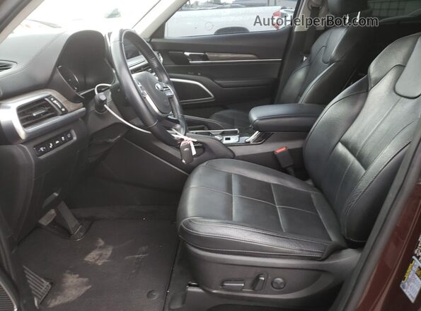 5XYP34HC0LG048236 2020 KIA TELLURIDE Burgundy Սալոնի դիմացի տեսք
