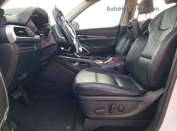 5XYP34HC1LG025791 2020 KIA TELLURIDE Белый Вид салона спереди