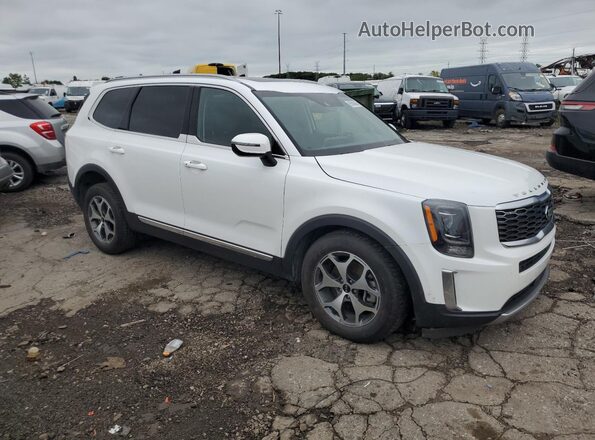 5XYP34HC4LG001484 2020 KIA TELLURIDE White Przód prawy