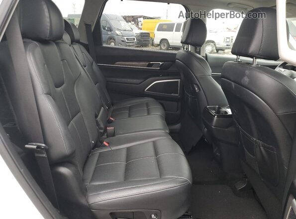 5XYP34HC4LG001484 2020 KIA TELLURIDE White Widok wnętrza z tyłu