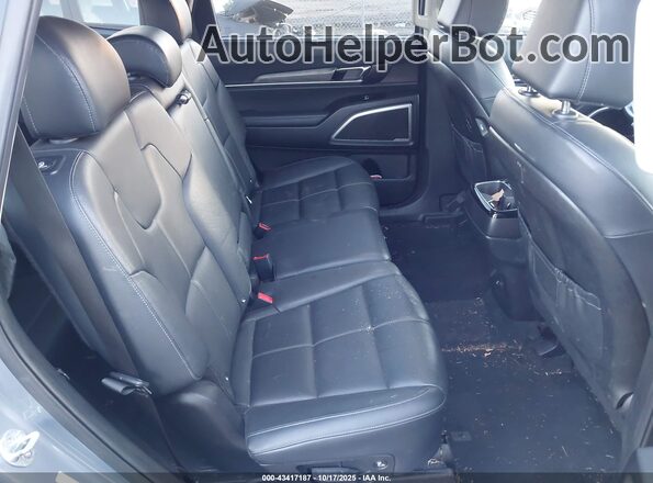 5XYP34HC4NG323013 2022 KIA TELLURIDE Gray Widok naklejki z numerem VIN