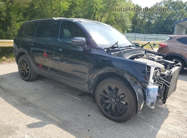 5XYP34HC5LG054498 2020 KIA TELLURIDE Black Передня права чверть