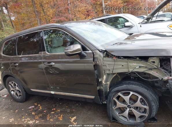 5XYP34HC5NG259175 2022 KIA TELLURIDE Brown Widok wnętrza 360 stopni