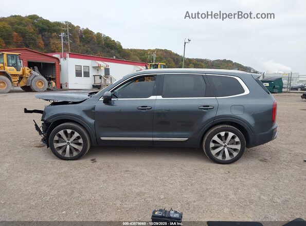 5XYP34HC7NG319862 2022 KIA TELLURIDE Gray 