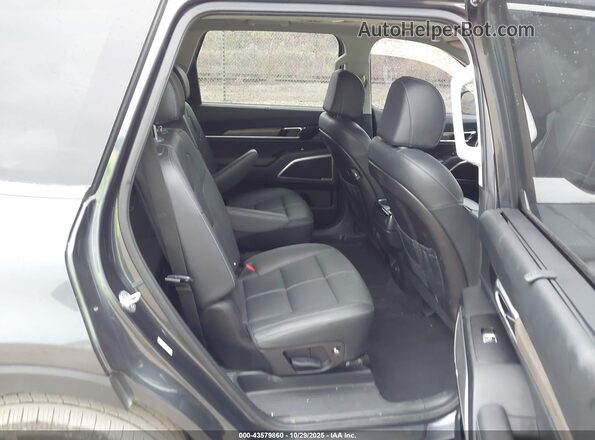 5XYP34HC7NG319862 2022 KIA TELLURIDE Gray Vista de la etiqueta del VIN