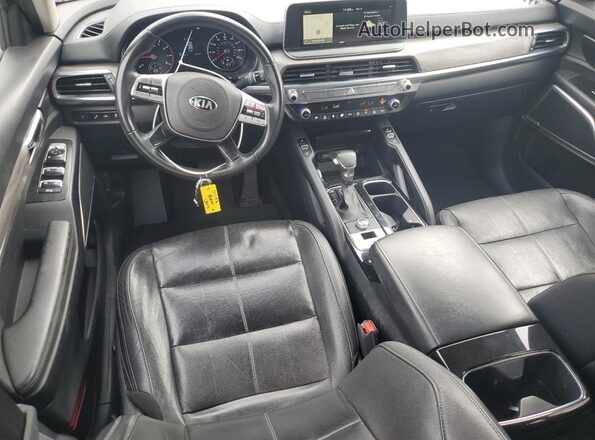 5XYP34HC8LG001455 2020 KIA TELLURIDE Black Առջևի վահանակի տեսք
