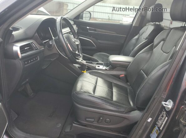 5XYP34HC8LG001455 2020 KIA TELLURIDE Black Սալոնի դիմացի տեսք