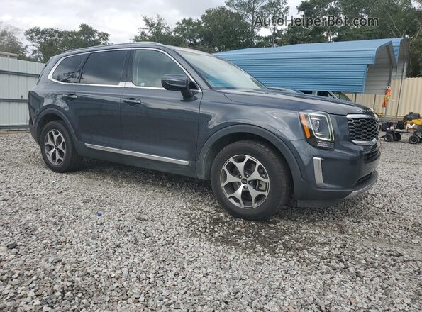 5XYP34HC8LG001455 2020 KIA TELLURIDE Black Առջևի աջ