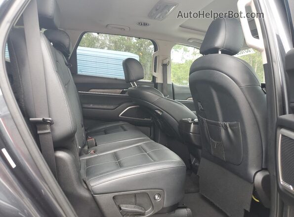 5XYP34HC8LG001455 2020 KIA TELLURIDE Black Սալոնի հետևի տեսք