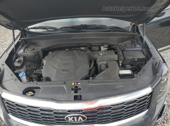 5XYP34HC8LG001455 2020 KIA TELLURIDE Black Շարժիչի բաժամունքի տեսք