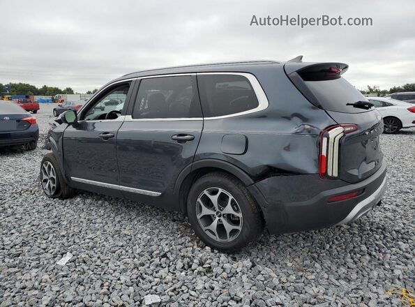 5XYP34HC8LG019969 2020 KIA TELLURIDE Серый Задняя левая четверть