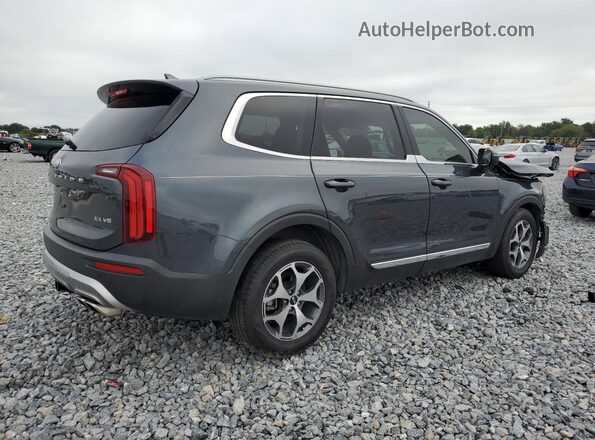 5XYP34HC8LG019969 2020 KIA TELLURIDE Серый Задняя правая четверть
