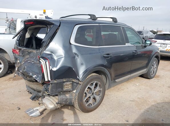 5XYP34HC9LG023870 2020 KIA TELLURIDE Gray Задня права чверть