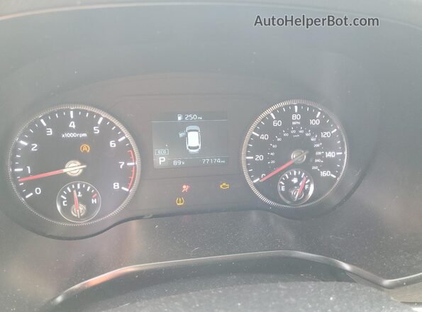 5XYP34HCXLG041780 2020 KIA TELLURIDE White Widok zestawu wskaźników