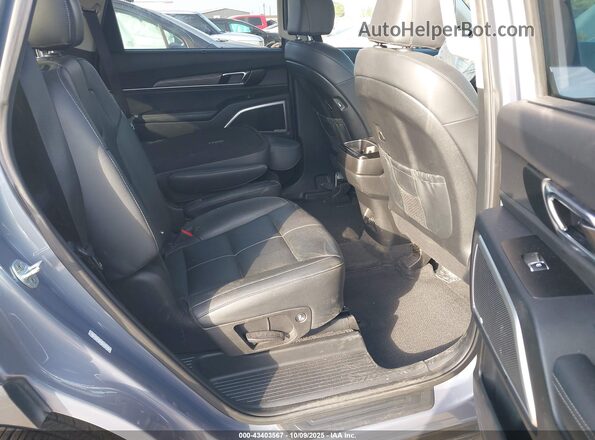 5XYP34HCXNG213079 2022 KIA TELLURIDE Gray Widok naklejki z numerem VIN