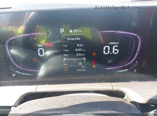 5XYP3DGC0RG560332 2024 KIA TELLURIDE White Հետևի նստատեղերի տեսք
