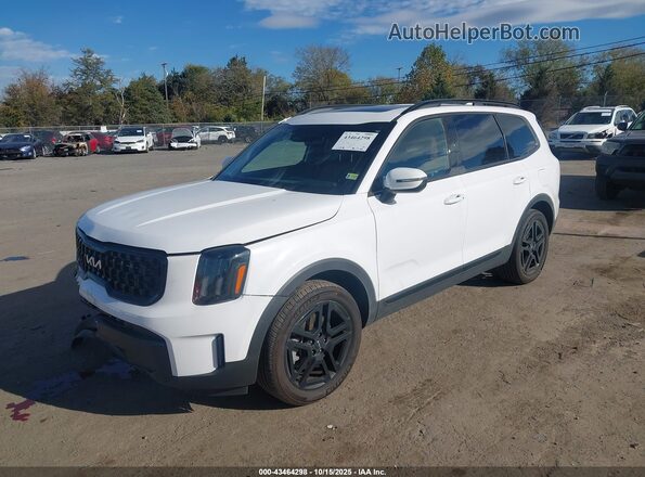 5XYP3DGC0RG560332 2024 KIA TELLURIDE White Առջևի ձախ երեք քառորդ տեսարան