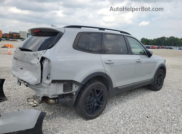 5XYP3DGC7PG386840 2023 KIA TELLURIDE Gray Trasero derecho
