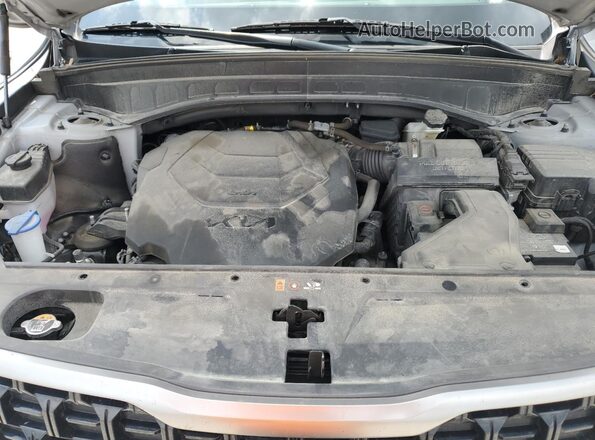 5XYP3DGC7PG386840 2023 KIA TELLURIDE Gray Vista del compartimento del motor