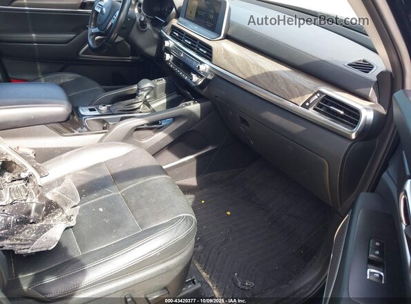 5XYP3DHC0LG088820 2020 KIA TELLURIDE Черный Вид салона спереди