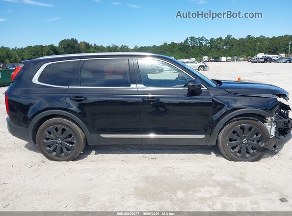 5XYP3DHC0LG088820 2020 KIA TELLURIDE Черный Вид задней части салона