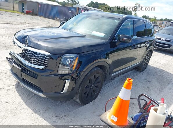 5XYP3DHC0LG088820 2020 KIA TELLURIDE Черный Передняя левая четверть