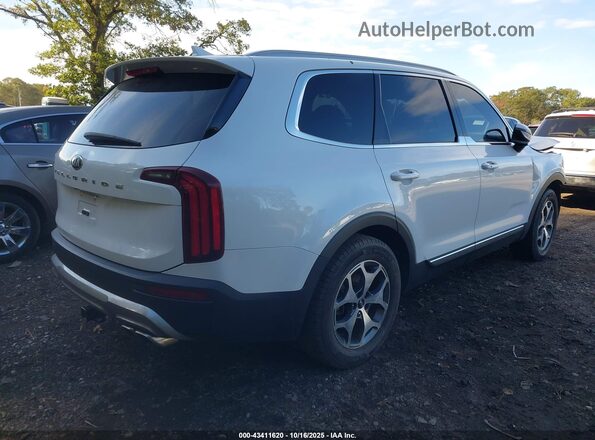 5XYP3DHC1LG003760 2020 KIA TELLURIDE White Հետևի աջ