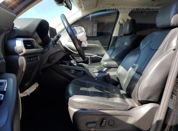 5XYP3DHC1LG042901 2020 KIA TELLURIDE Black Widok wnętrza z przodu