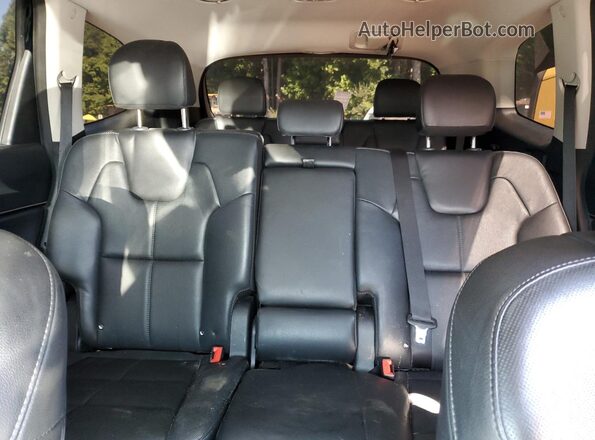 5XYP3DHC1LG042901 2020 KIA TELLURIDE Black Widok tylnych siedzeń