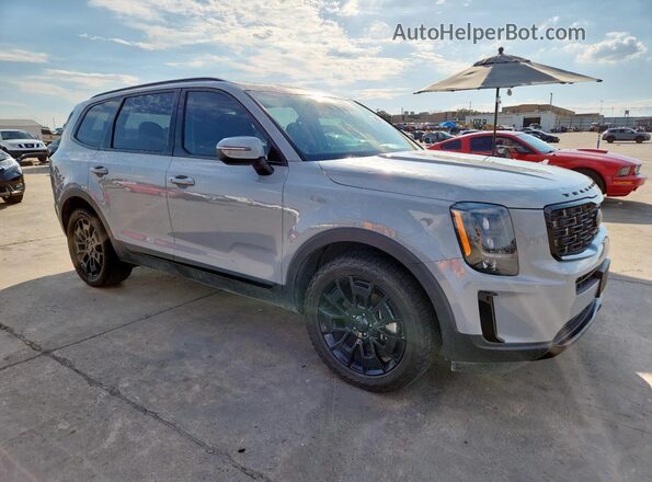 5XYP3DHC2MG168072 2021 KIA TELLURIDE Beige Przód prawy
