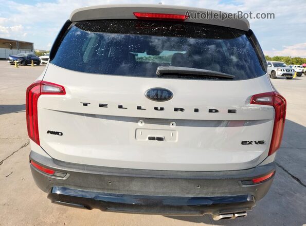 5XYP3DHC2MG168072 2021 KIA TELLURIDE Beige Widok z tyłu