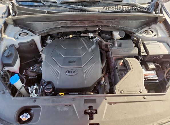 5XYP3DHC2MG168072 2021 KIA TELLURIDE Beige Widok komory silnika