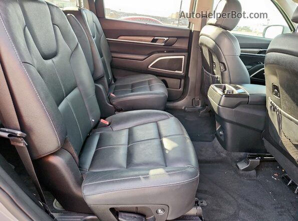 5XYP3DHC2MG168072 2021 KIA TELLURIDE Beige Widok wnętrza z tyłu