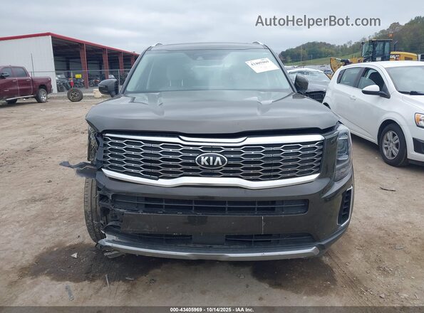 5XYP3DHC6LG057684 2020 KIA TELLURIDE Green Rear interior view