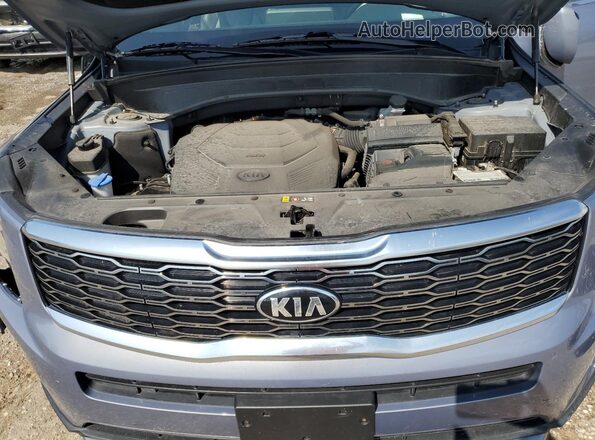 5XYP3DHC6LG072864 2020 KIA TELLURIDE Gray უკანა სალონის ხედი