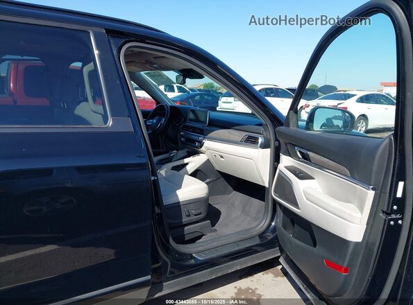 5XYP3DHC6MG190446 2021 KIA TELLURIDE Black Vista interior delantera