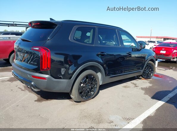 5XYP3DHC6MG190446 2021 KIA TELLURIDE Black Trasero derecho