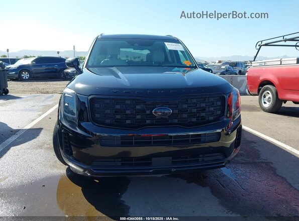 5XYP3DHC6MG190446 2021 KIA TELLURIDE Black Vista del cuadro de instrumentos