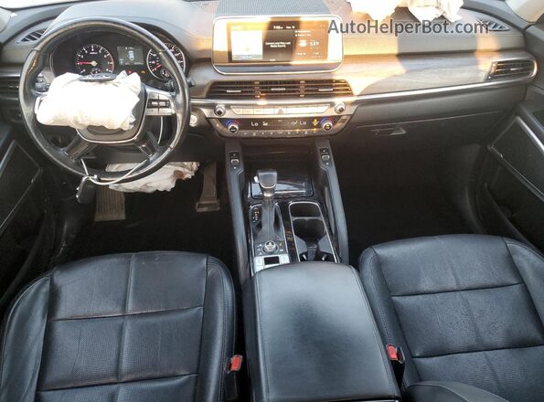 5XYP3DHC7LG001964 2020 KIA TELLURIDE Burgundy Вид панелі приладів