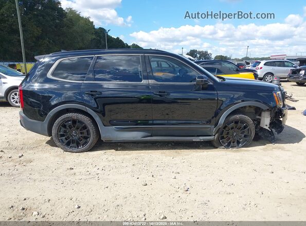 5XYP3DHC8NG203134 2022 KIA TELLURIDE Черный Вид задней части салона
