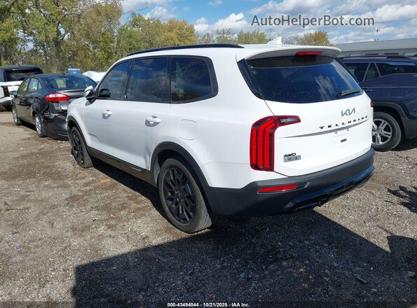 5XYP3DHC8NG322205 2022 KIA TELLURIDE White Հետևի ձախ