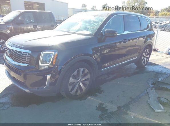 5XYP3DHC9LG073426 2020 KIA TELLURIDE Black Vista tres cuartos delantera izquierda