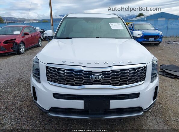 5XYP3DHC9MG131326 2021 KIA TELLURIDE White Rear interior view