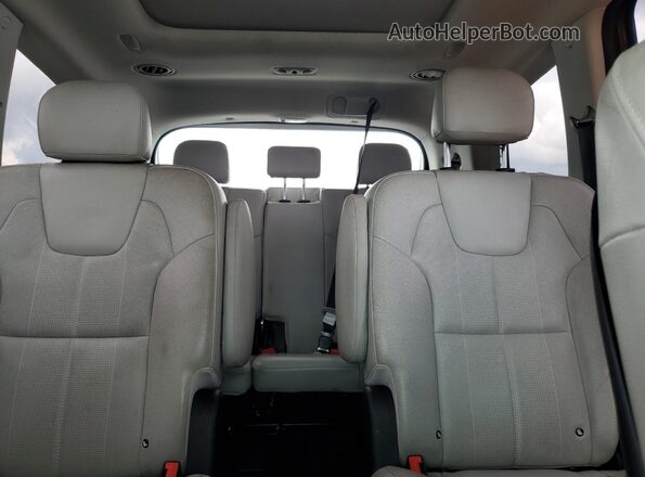 5XYP54HC4LG057354 2020 KIA TELLURIDE Brown Vista de los asientos traseros
