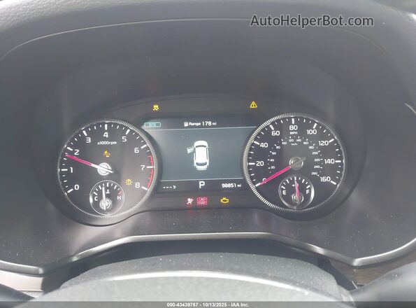 5XYP54HC4MG136251 2021 KIA TELLURIDE Gray Vista de los asientos traseros