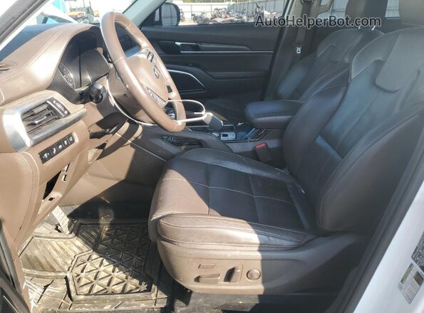 5XYP54HC5LG067584 2020 KIA TELLURIDE White წინა სალონის ხედი