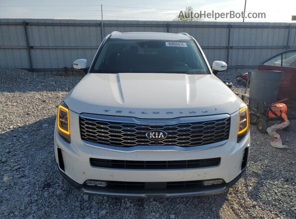 5XYP54HC5LG067584 2020 KIA TELLURIDE White წინა ხედი
