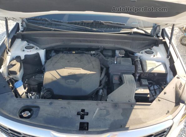 5XYP54HC5LG067584 2020 KIA TELLURIDE White ძრავის განყოფილების ხედი