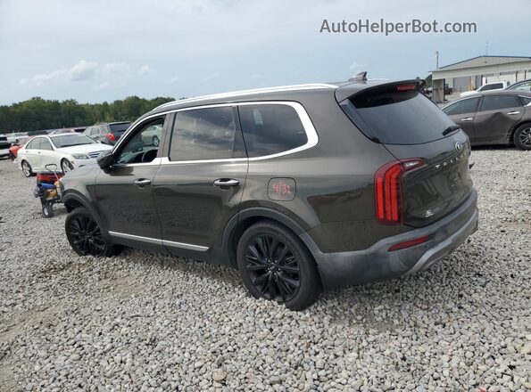 5XYP54HCXLG055558 2020 KIA TELLURIDE Tan Հետևի ձախ