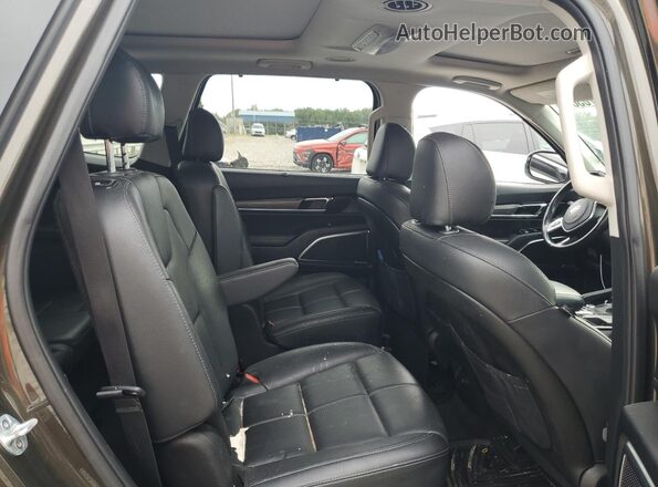5XYP54HCXLG055558 2020 KIA TELLURIDE Tan Սալոնի հետևի տեսք